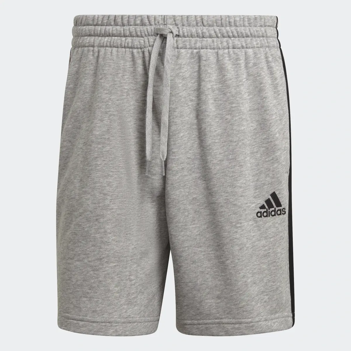 Adidas Shorts Essentials 3 Franjas Felpa Francesa. 1