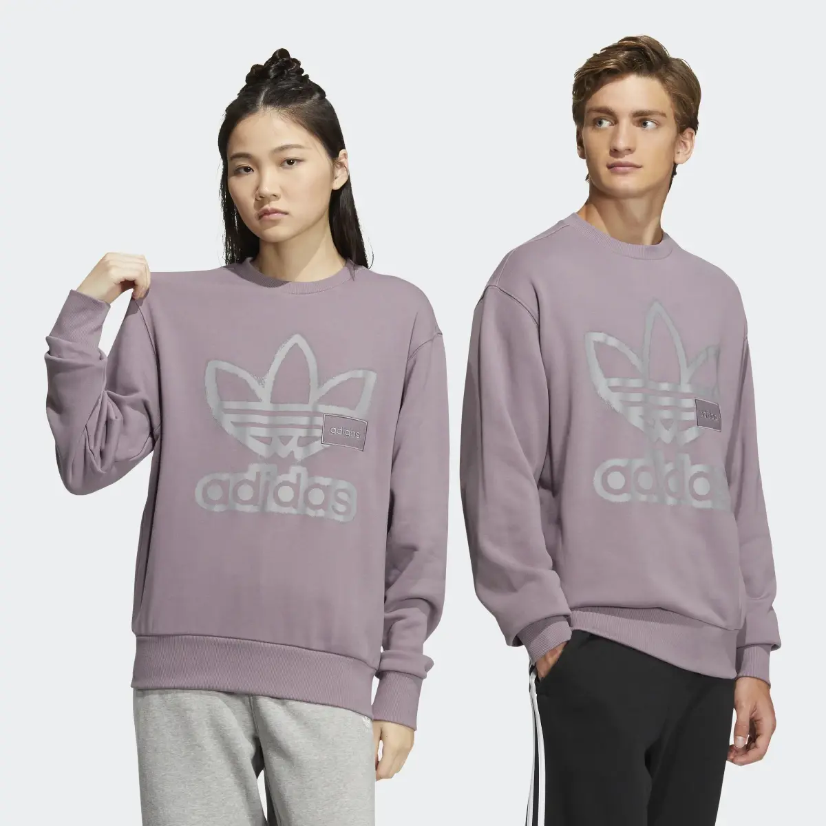 Adidas Adicolor Crew Sweatshirt. 1