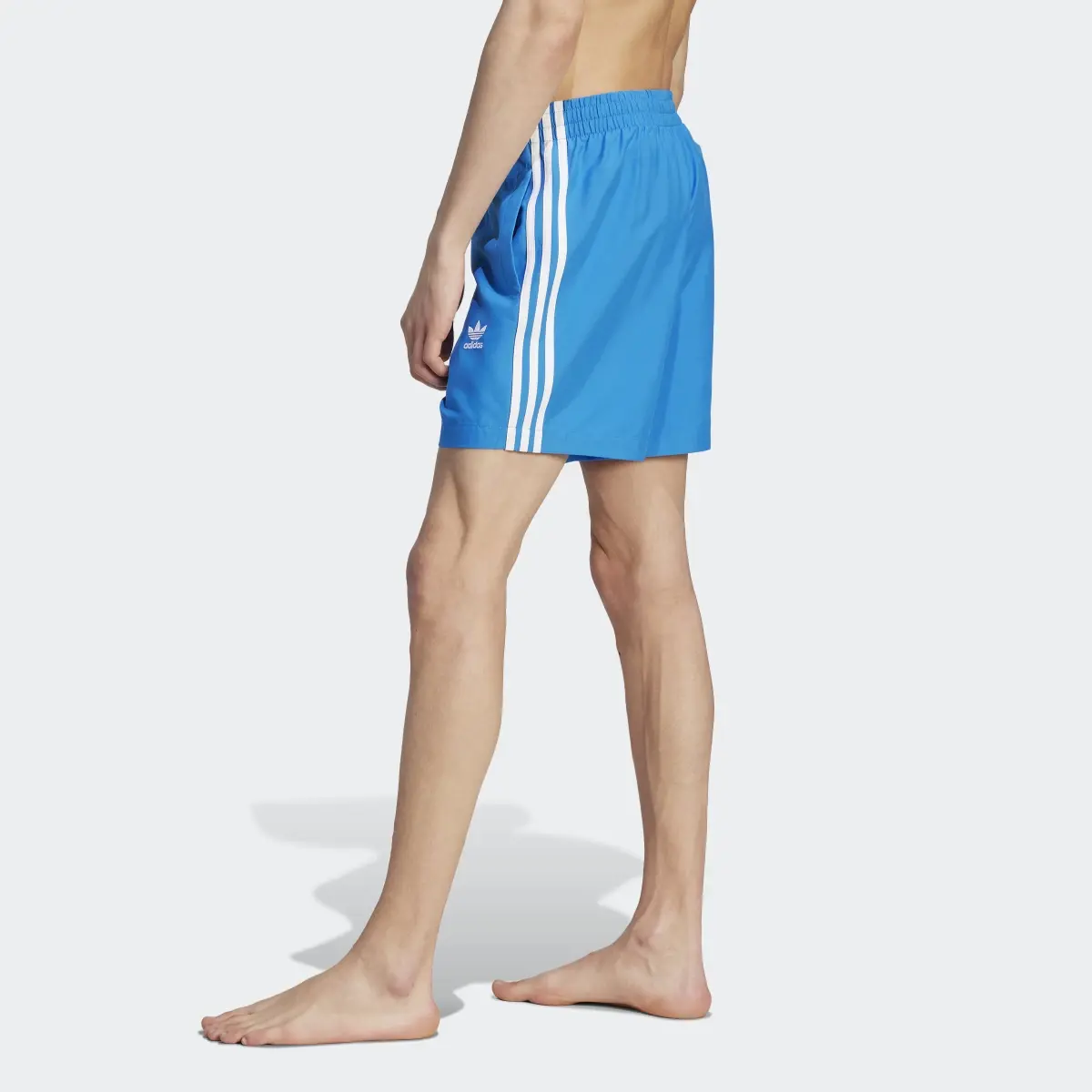 Adidas Originals Adicolor 3-Stripes Swim Shorts. 2