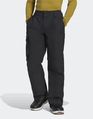 Adidas Pantalon de ski triple épaisseur en nylon recyclé Terrex