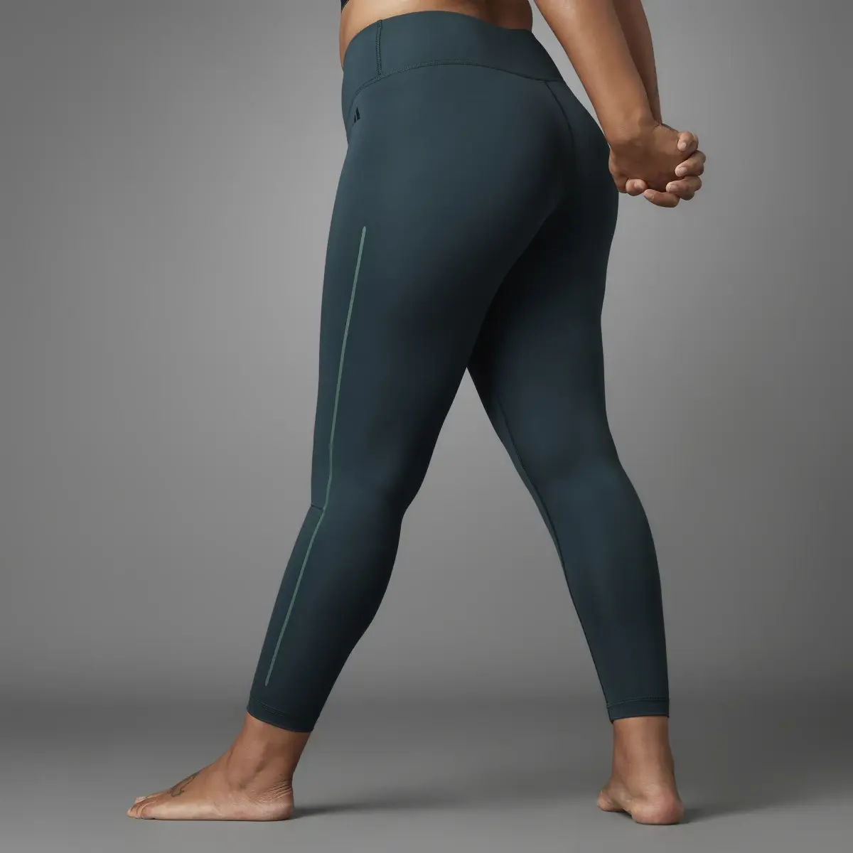 Adidas Authentic Balance Yoga 7/8 Leggings (Plus Size). 2