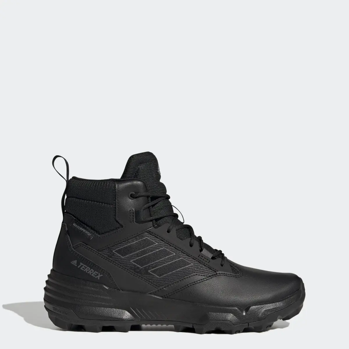 Adidas Unity Leather Mid RAIN.RDY Hiking Shoes. 1