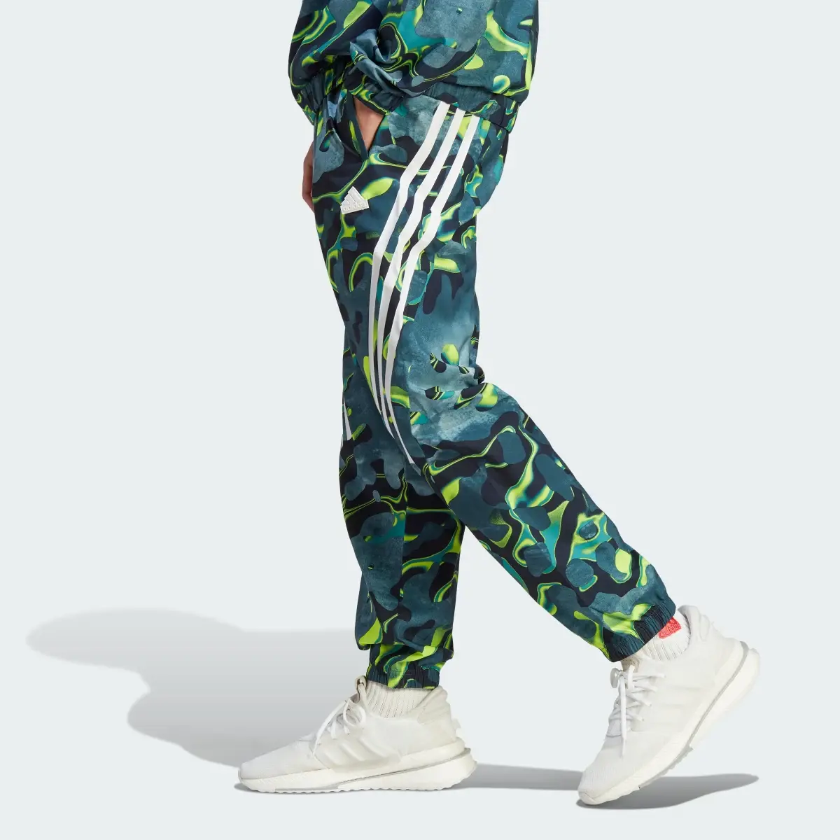 Adidas Future Icons Allover Print Pants. 2