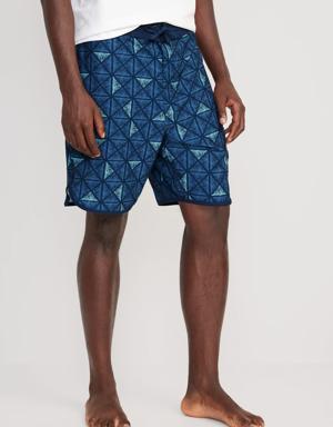 Printed Built-In Flex Board Shorts for Men -- 8-inch inseam multi