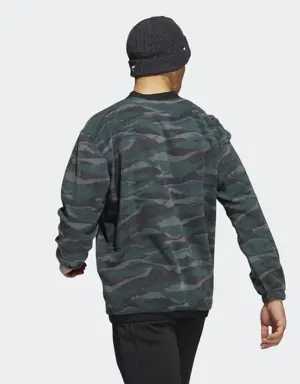 Adidas Texture-Print Crew Sweatshirt. 3 Adidas Texture-Print Crew Sweatshirt. 3