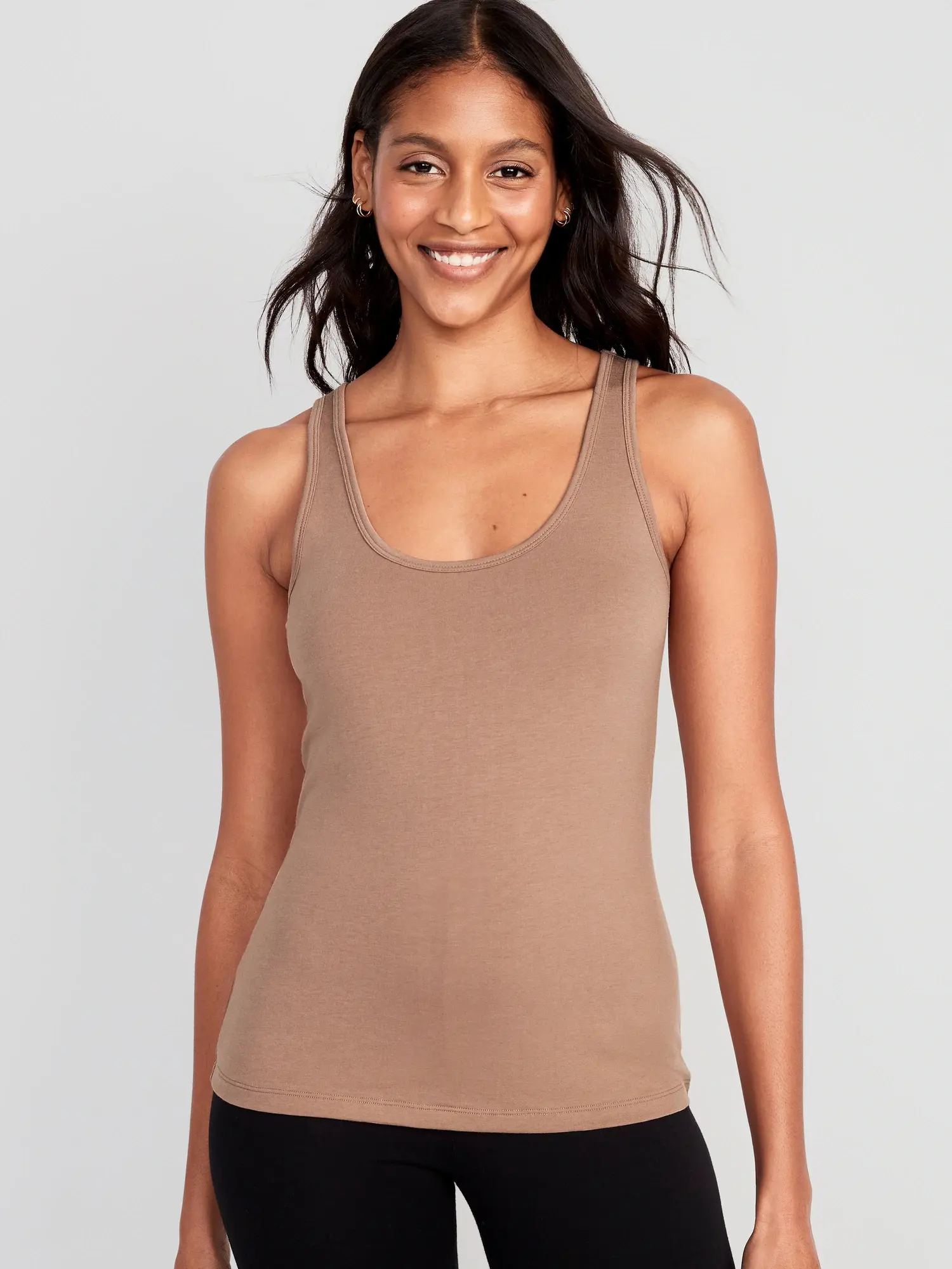 Old Navy First-Layer Tank Top for Women brown. 1