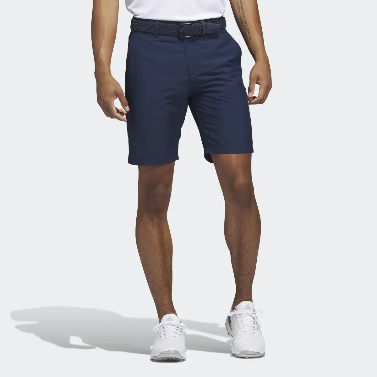 Adidas Golf Cargo 9-Inch Shorts. 1