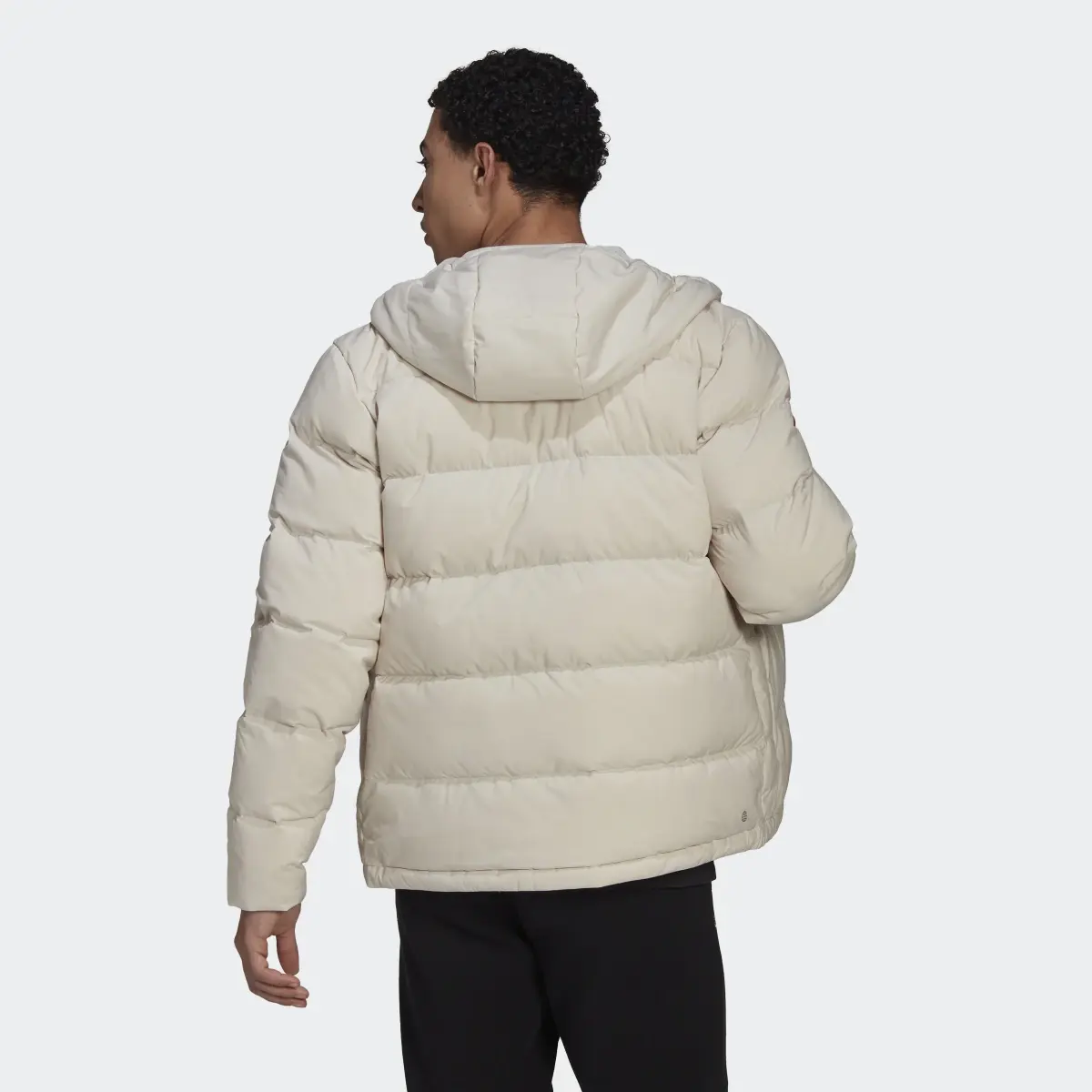 Adidas Helionic Hooded Down Jacket. 3