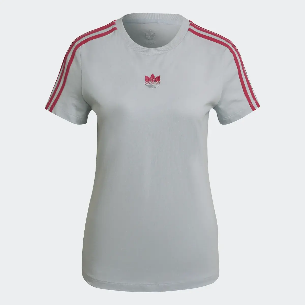 Adidas Adicolor 3D Trefoil Slim T-Shirt. 1