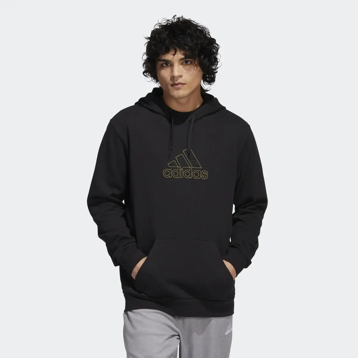 Adidas Embroidery Graphic Hoodie. 2
