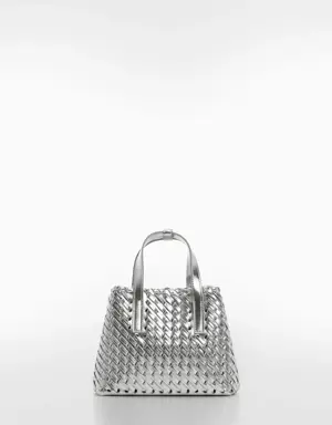 Double handle braided bag