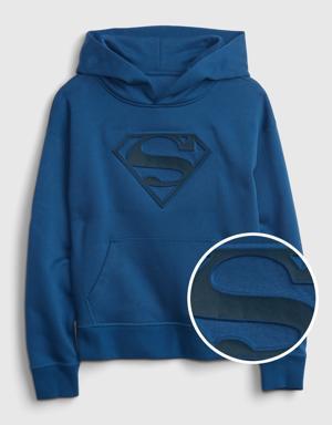 Gap Kids &#124; DC™ Vintage Soft Graphic Hoodie blue