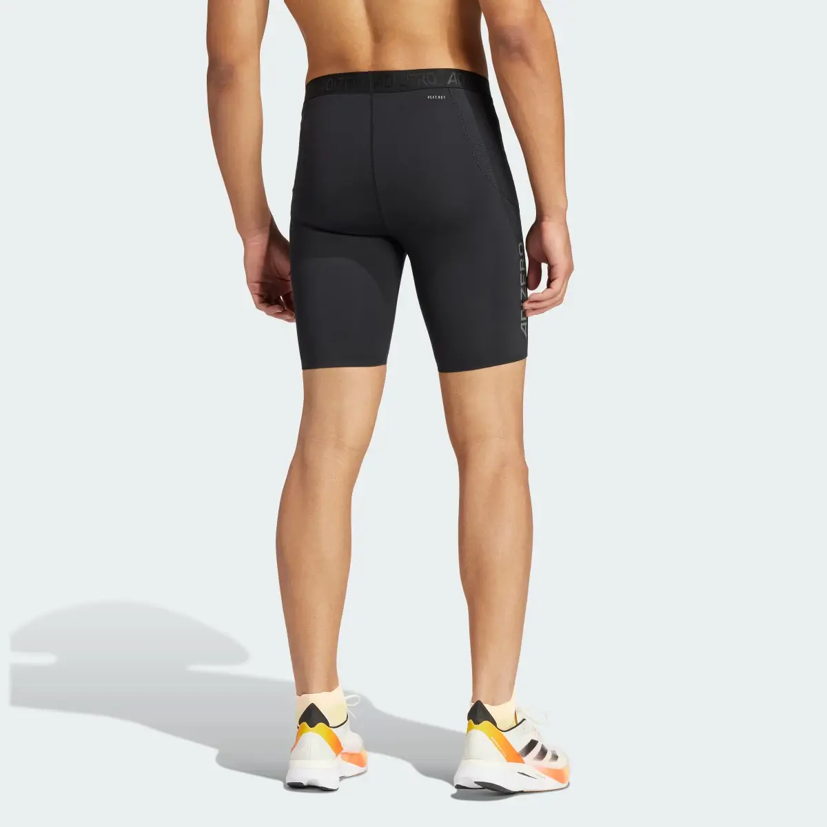 Adidas Adizero Running Short Leggings. 2