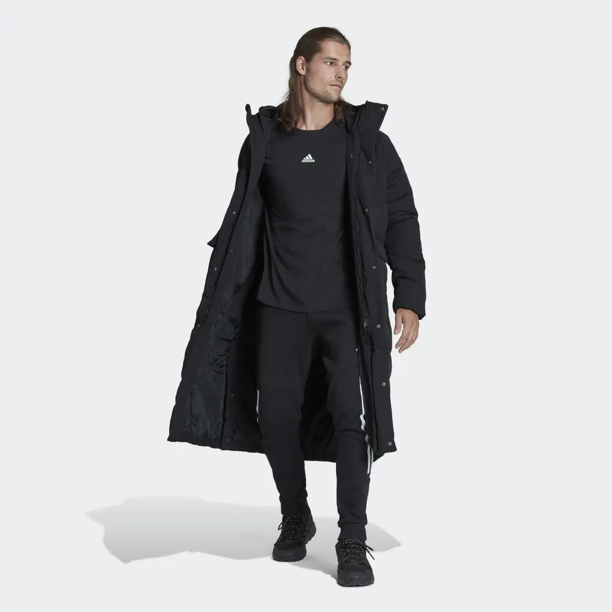 Adidas Big Baffle Down Coat. 2