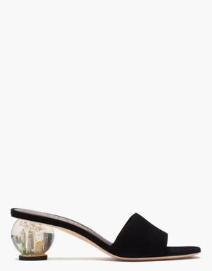 Polished Slide Sandals