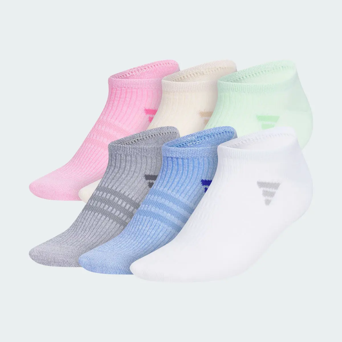 Adidas Superlite 3.0 6-Pack No-Show Socks. 2