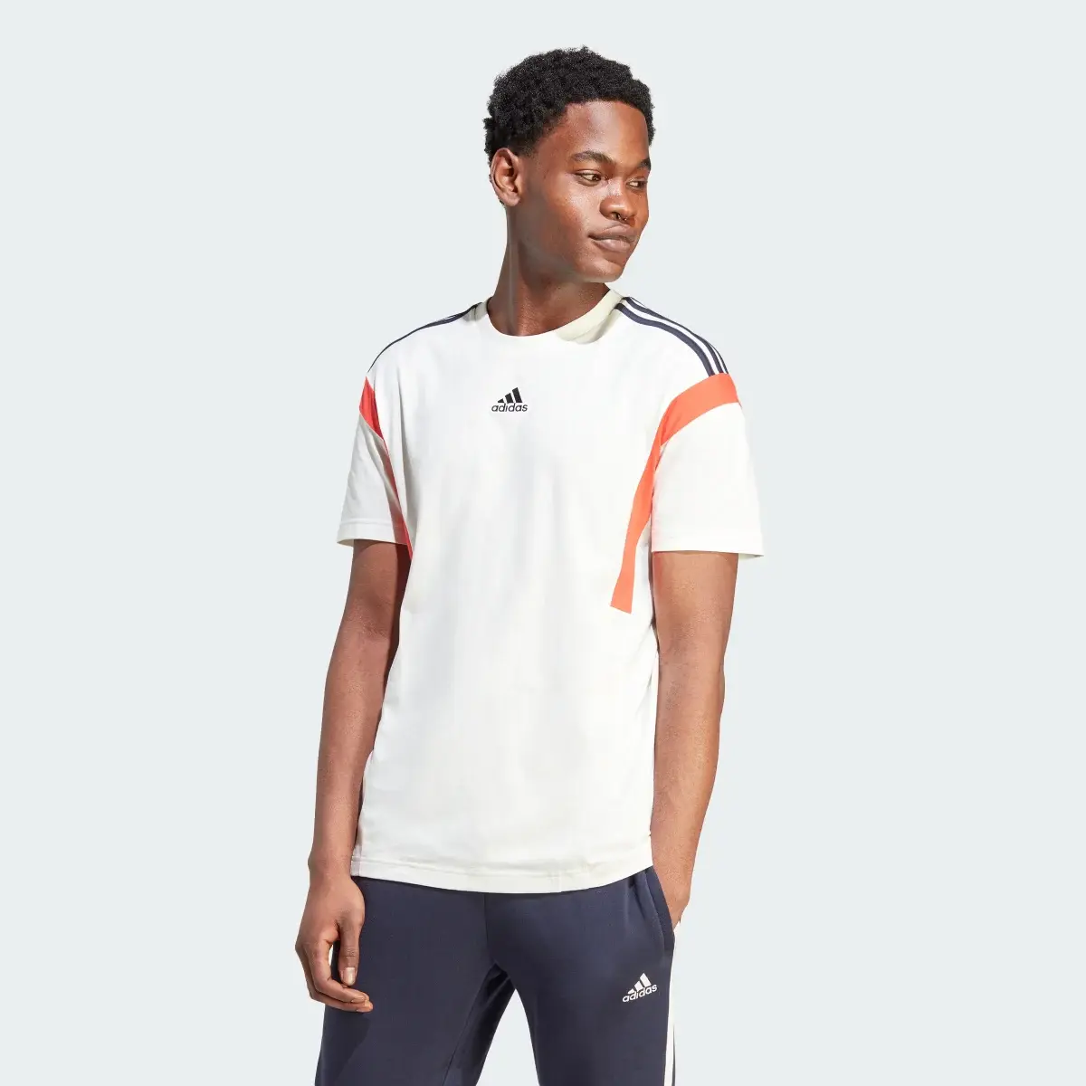 Adidas Colorblock Tee. 2