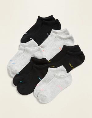 Old Navy Mesh Ankle Socks 6-Pack for Girls multi