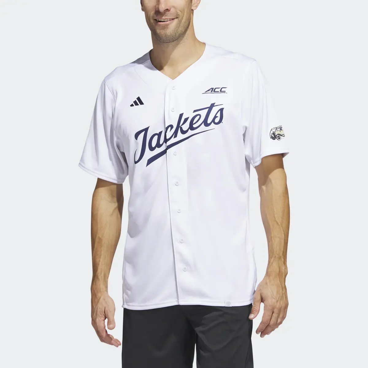 Adidas Georgia Tech Baseball Jersey. 1