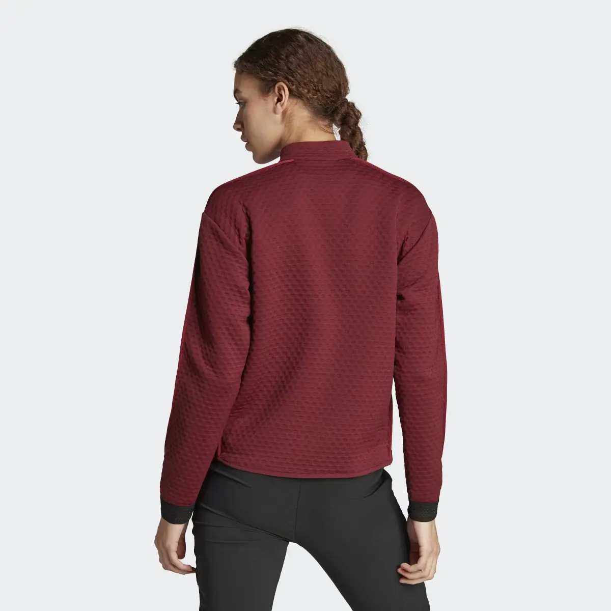 Adidas Terrex Utilitas Half-Zip Fleece Jacket. 3