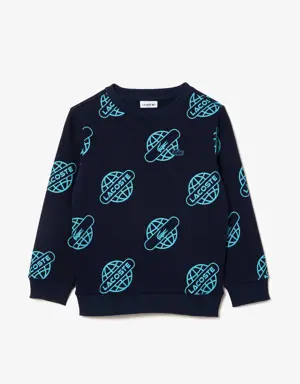 Lacoste Contrast print sweatshirt