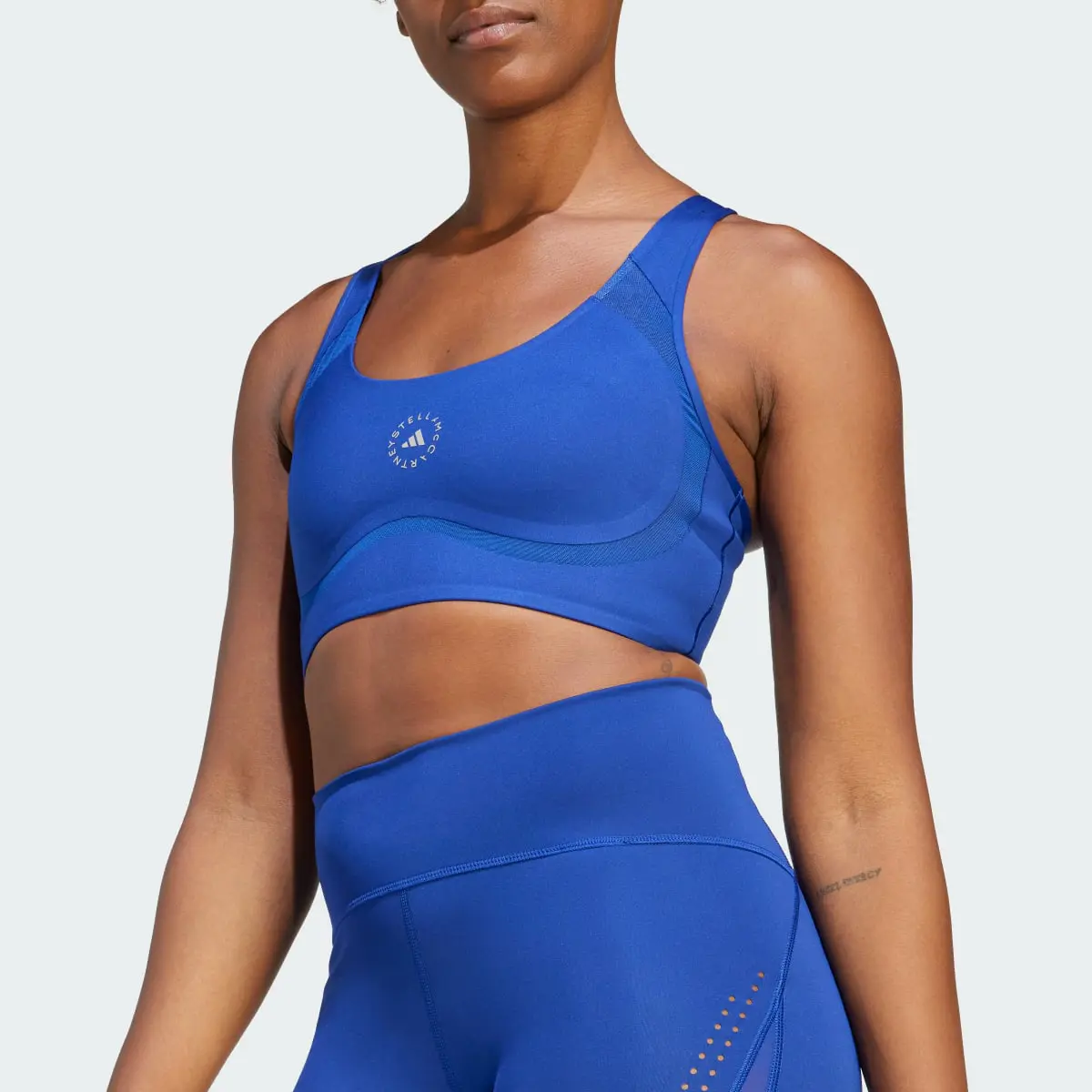 Adidas Brassière de training maintien moyen adidas by Stella McCartney TruePurpose Power Impact. 1