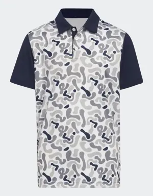 Camo-Printed Polo Shirt