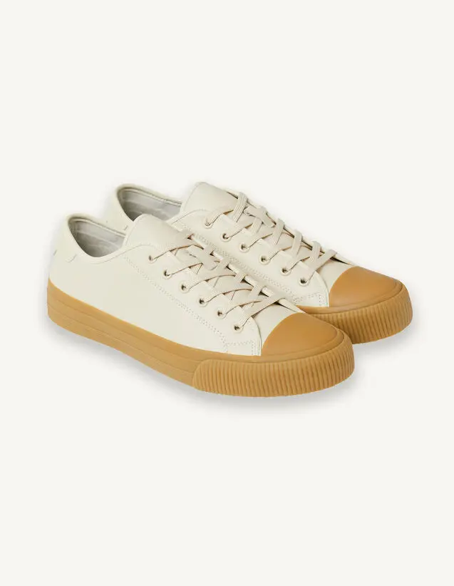 Sandro Low-top patent leather trainers. 2