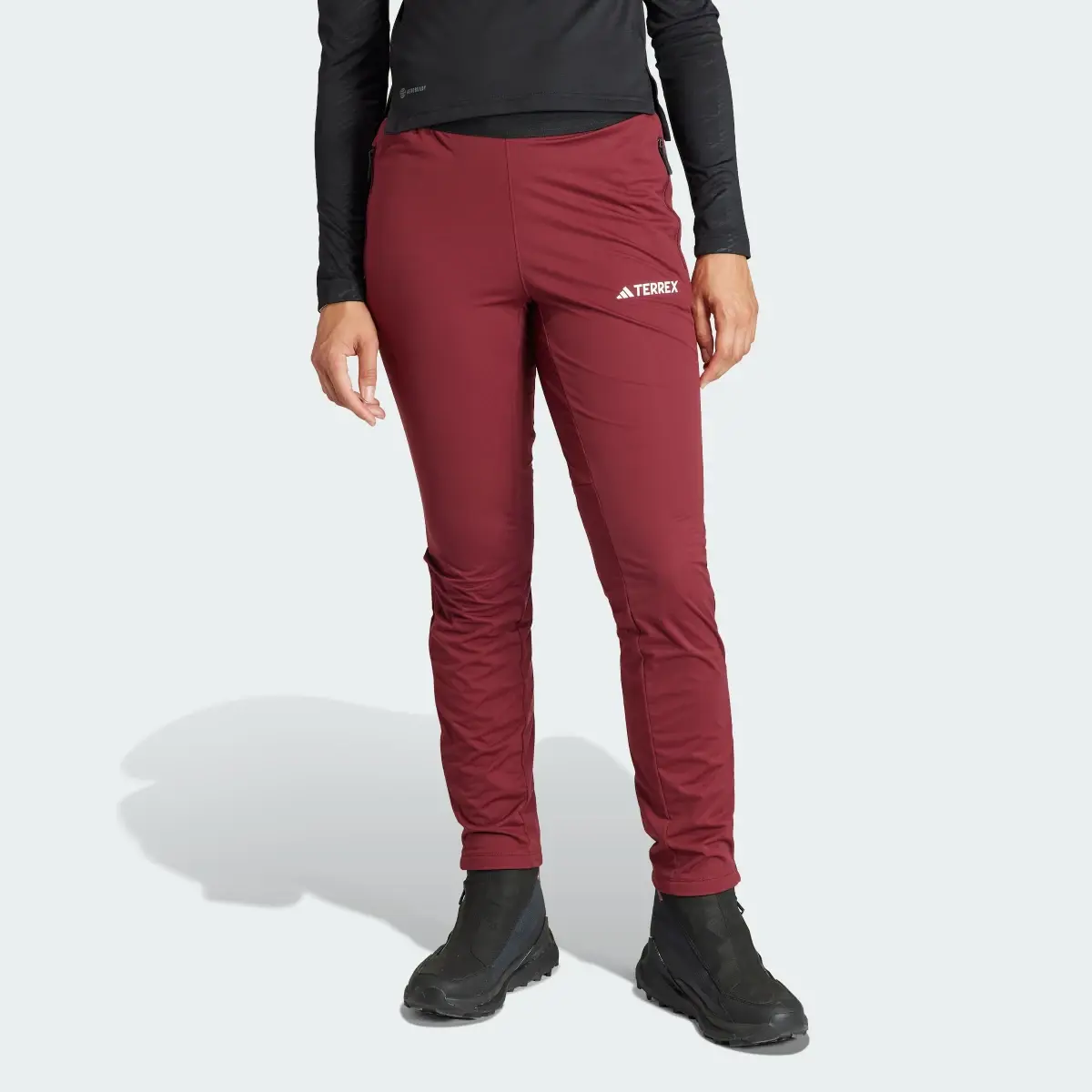 Adidas Pantalon soft shell de ski de fond Terrex Xperior. 1