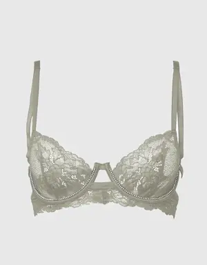 Unlined Balconette Lace Bra