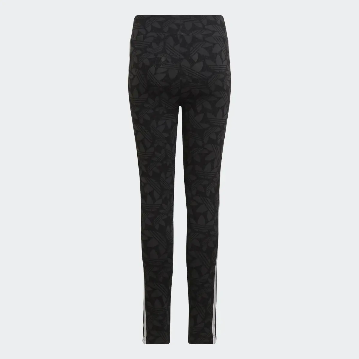 Adidas High-Waisted Allover Print Leggings. 2