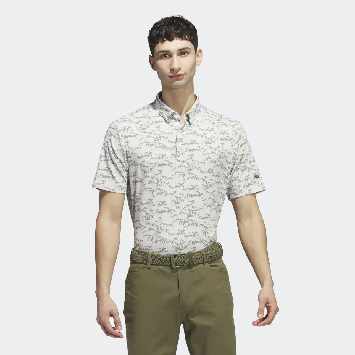 Adidas Go-To Printed Polo Shirt. 2