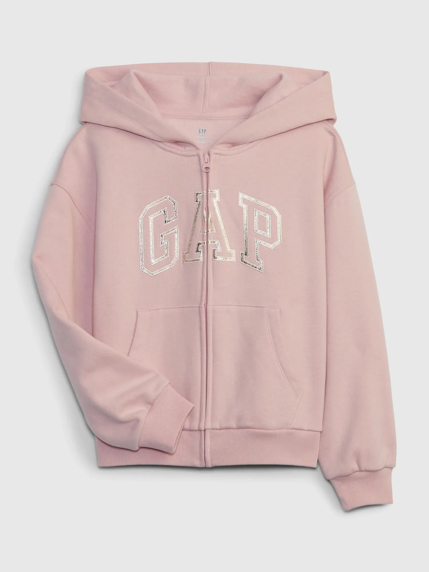 Gap Kids Gap Arch Logo Hoodie pink. 1