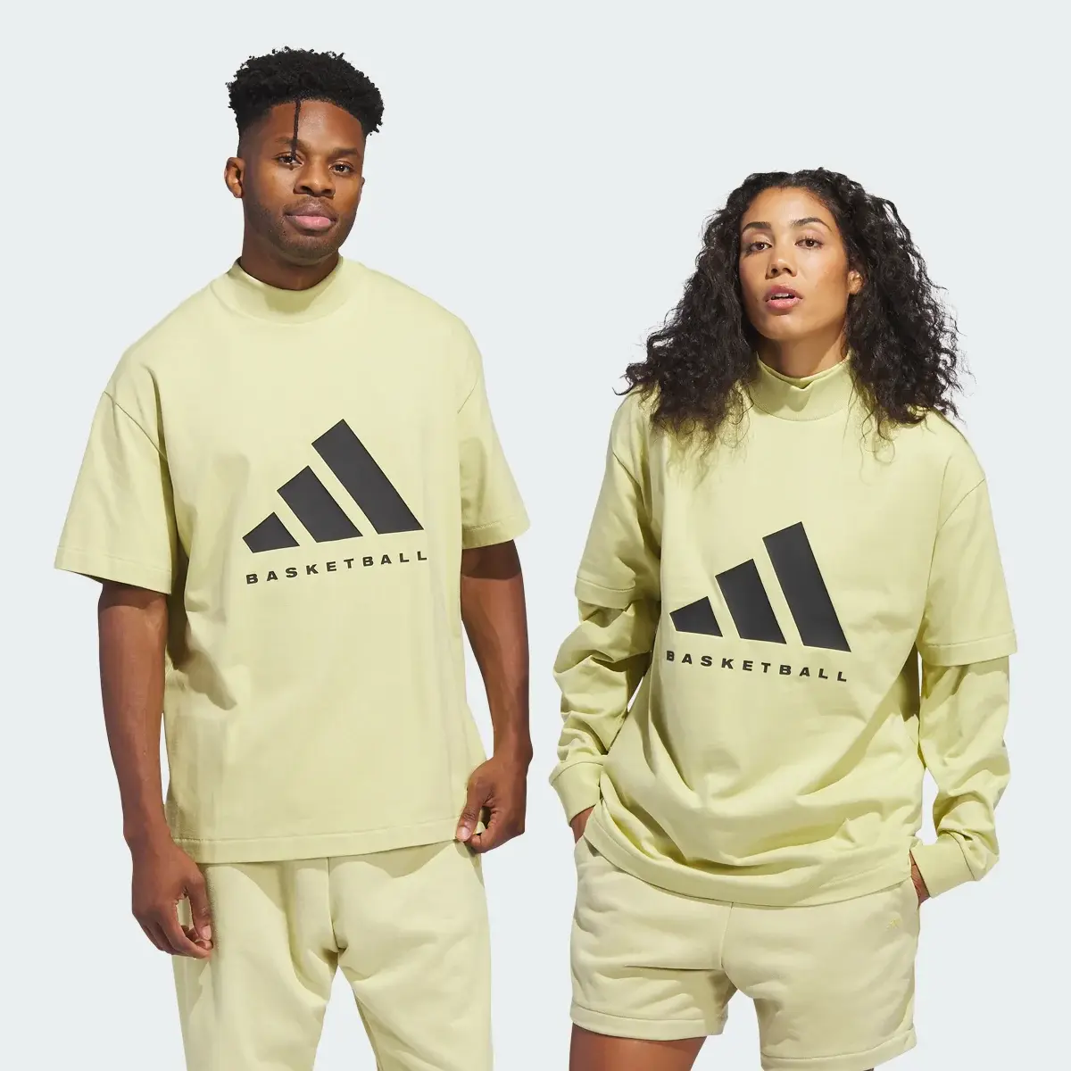 Adidas Basketball Tee. 1