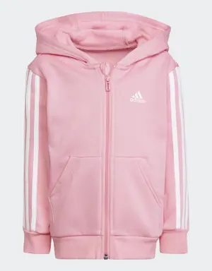 Adidas Essentials 3-Stripes Zip Hoodie