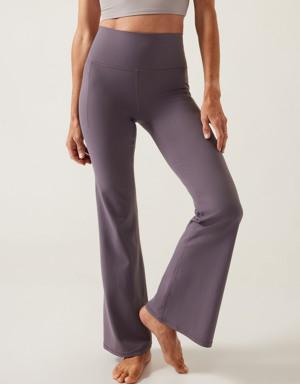 Athleta Salutation Stash Flare Pant purple