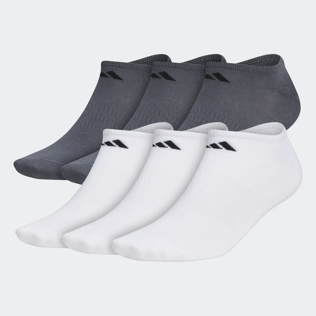 Adidas Superlite No-Show Socks 6 Pairs. 2