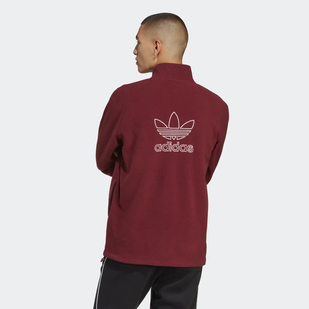 Adidas Chaqueta Adicolor Classics Trefoil Teddy Fleece. 3