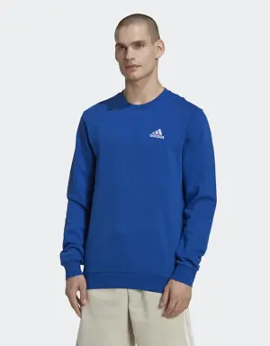 Adidas Essentials Fleece Sweatshirt. 2 Adidas Essentials Fleece Sweatshirt. 2