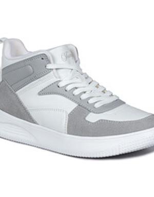 29100 Gri - Beyaz Bilekli Kadın Sneaker Günlük Spor Ayakkabı