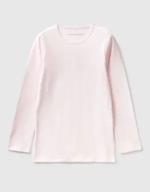 long sleeve t-shirt in warm cotton