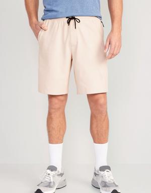 Old Navy PowerSoft Coze Edition Jogger Shorts -- 9-inch inseam beige