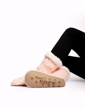 Coral - Cozy Slipper Socks