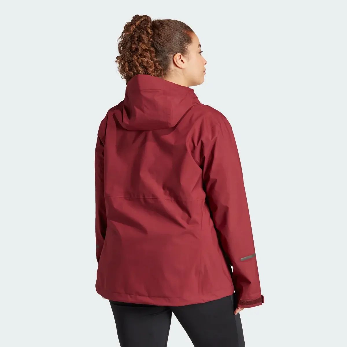 Adidas TERREX Multi RAIN.RDY 2.5-Layer Rain Jacket (Plus Size). 3