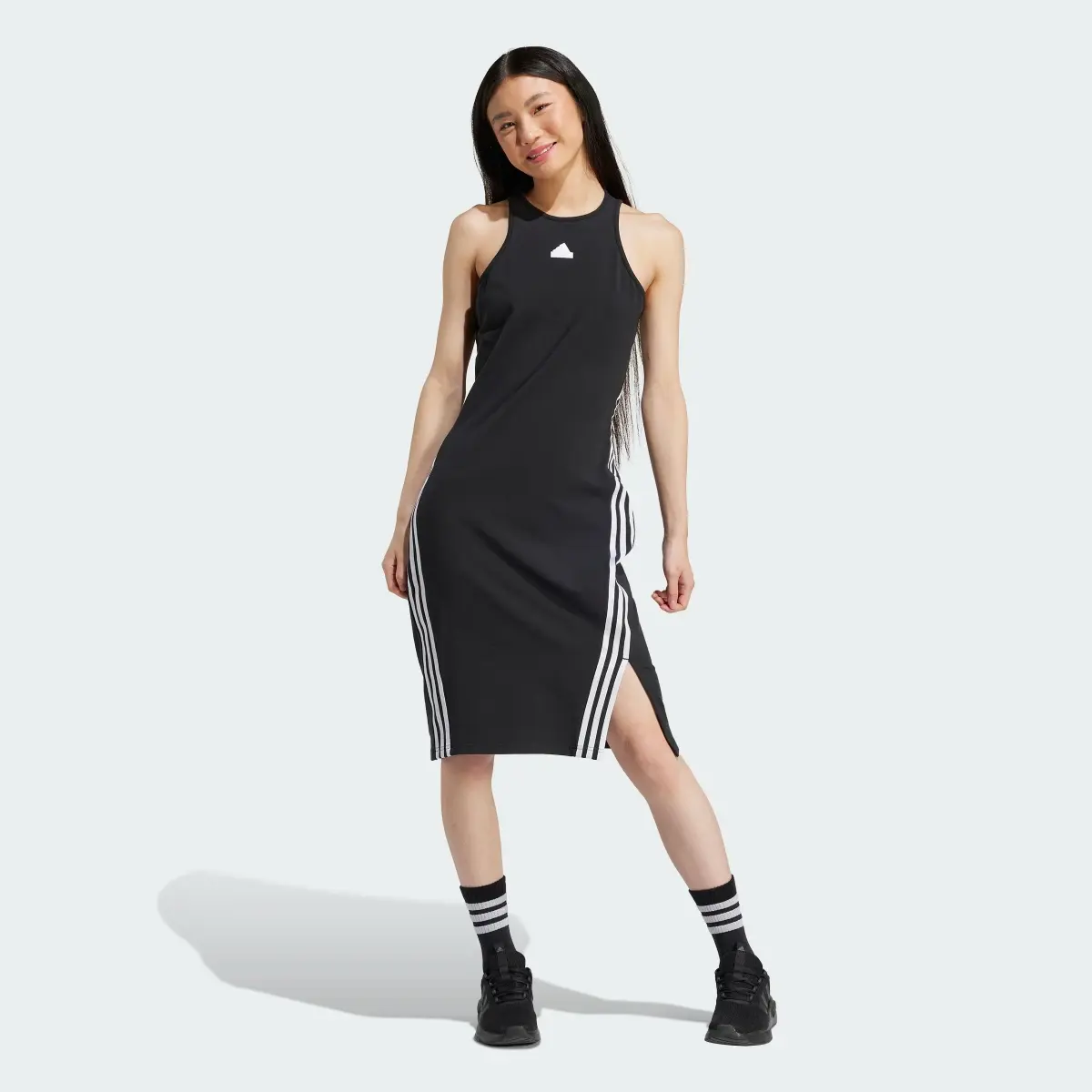 Adidas Vestido 3-Stripes Future Icons. 2