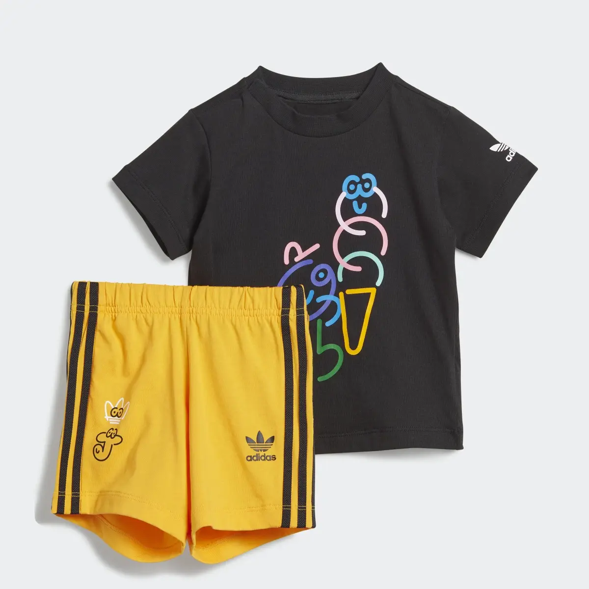 Adidas x James Jarvis Şort ve Tişört Takımı. 1