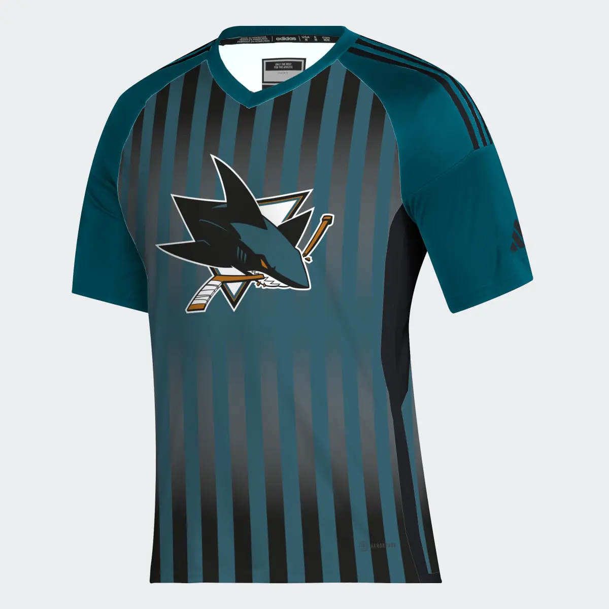 Adidas Sharks Hockey Tee. 1