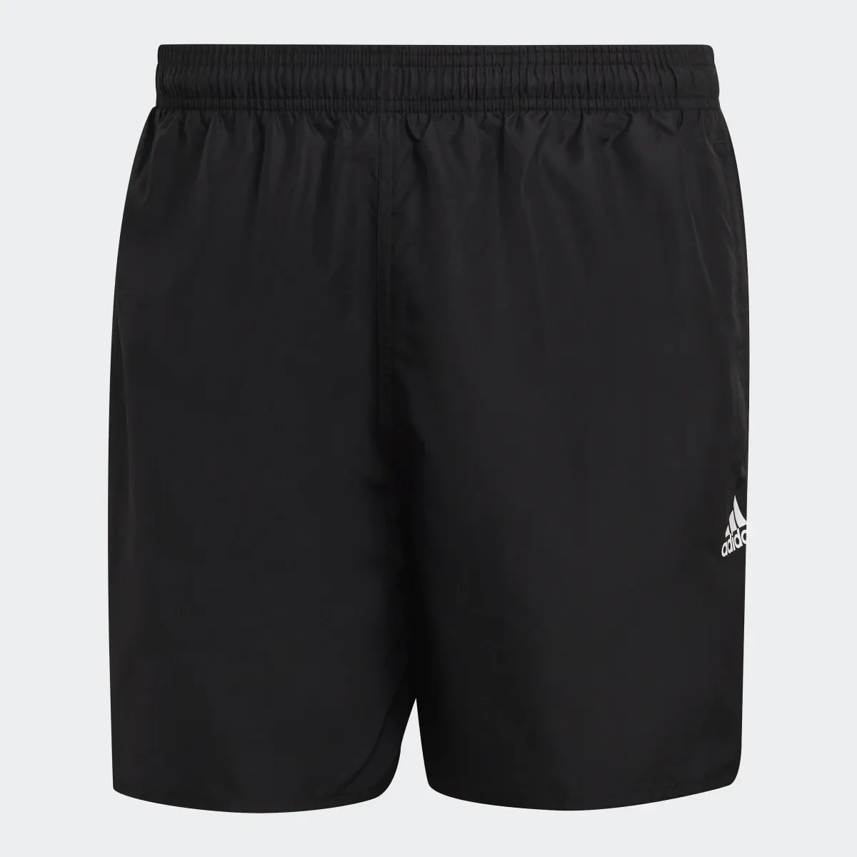 Adidas Solid Swim Shorts. 1