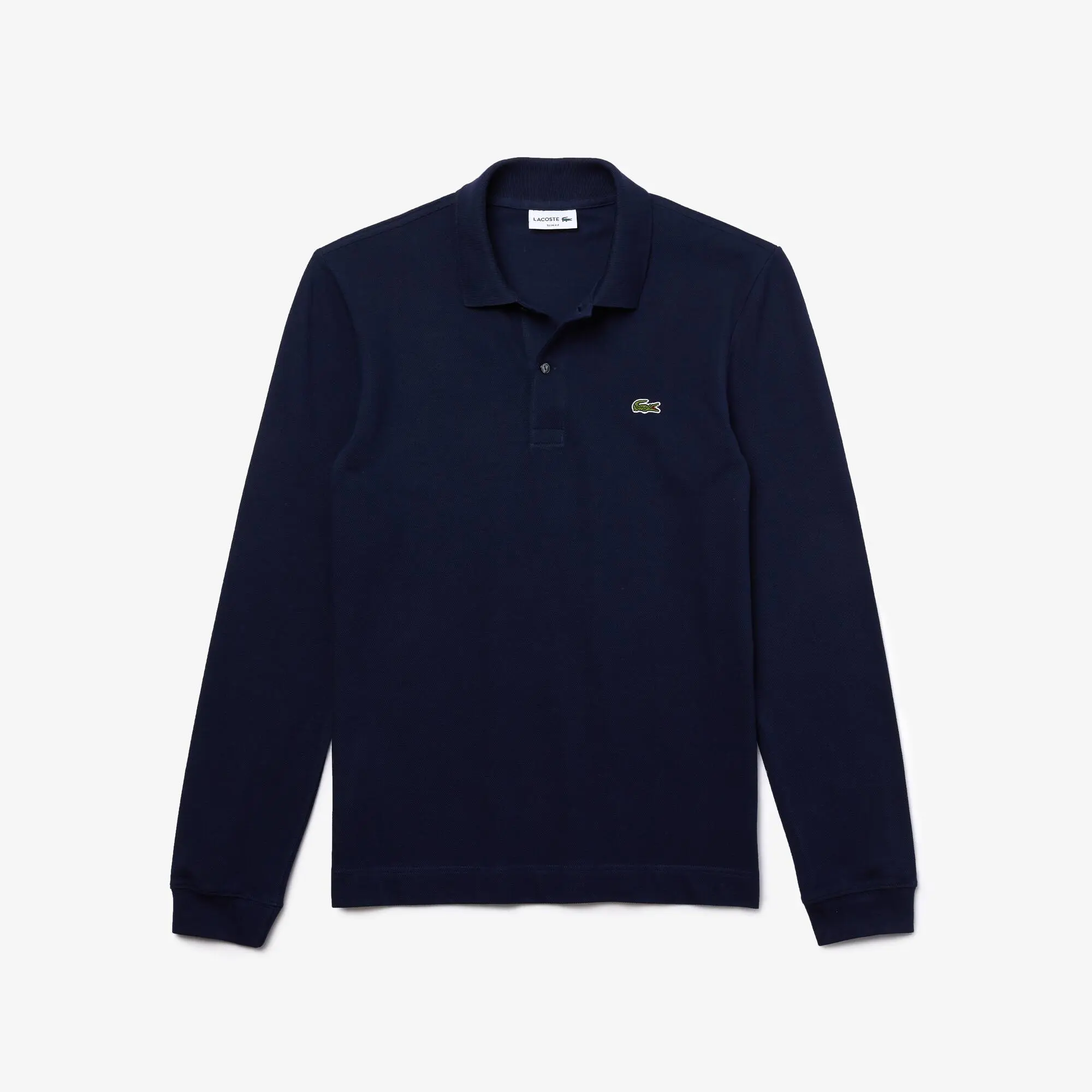 Lacoste Original L.12.12 Slim Fit Long Sleeve Polo Shirt. 2