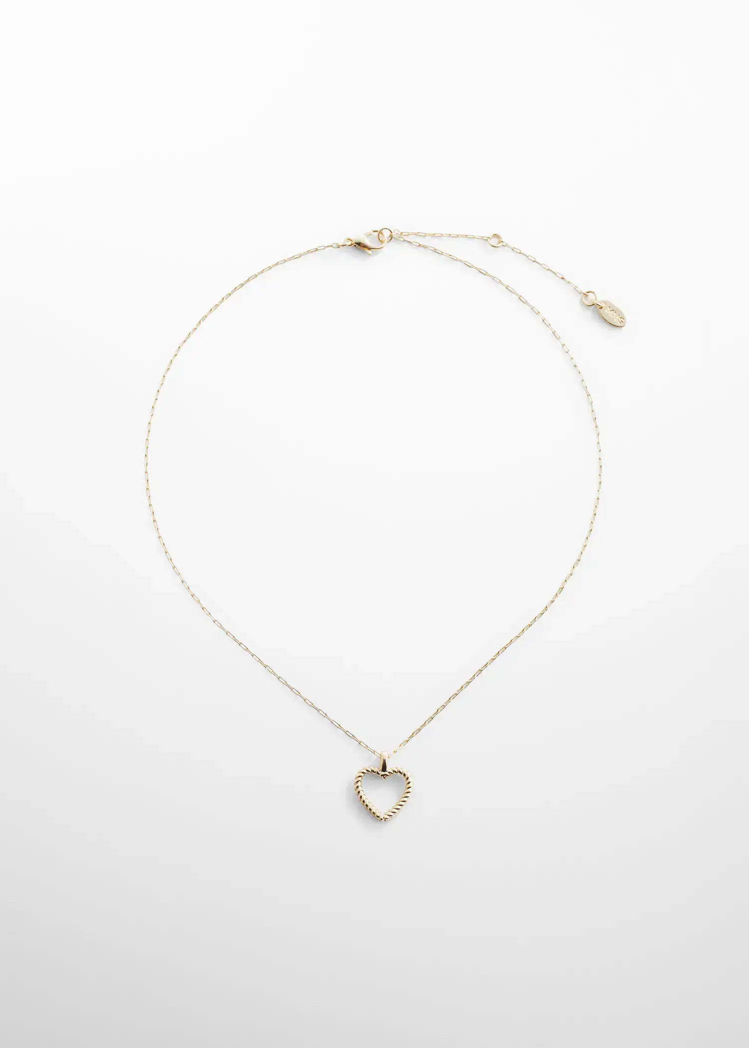 Mango Heart pendant necklace. 1